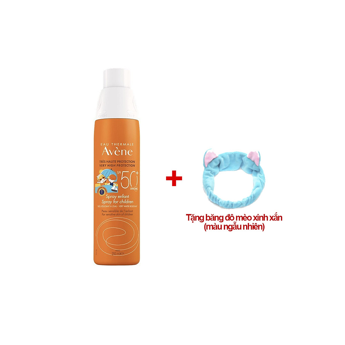 Xịt Chống Nắng Avene Spray For Children SPF50+ 200ml